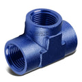 Female 1/8" Npt Pipe Piping Blue Anodized Finish | Built Supply Co