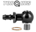 AN-12 150 Degree Push-On Socketless Fuel Hose Fitting by Unbranded