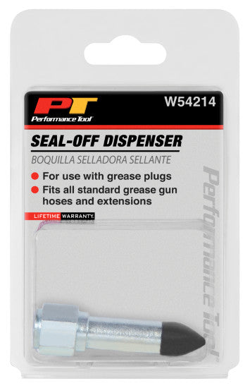 Performance Tool Grease Gun Seal Off Adapter by Performance Tool