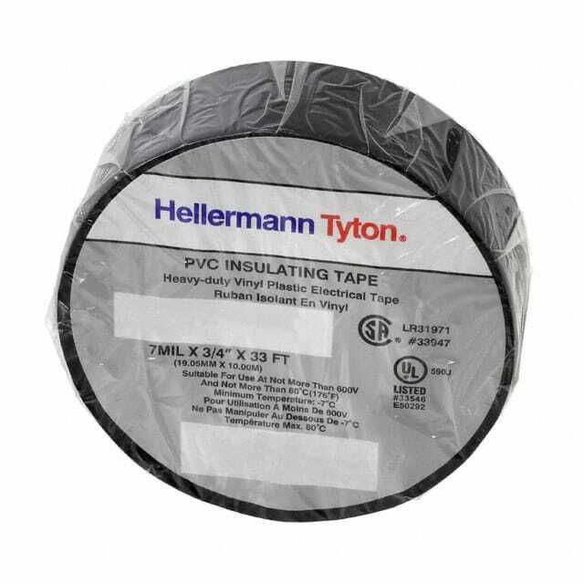 Electrical Tape Black 3/4" x 10.9 Yards