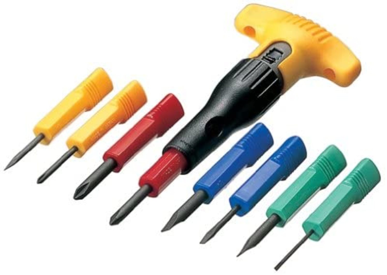 Annex T-Type Ratchet with Driver 8 Pcs