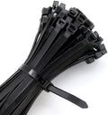 100pc Heavy Duty Black Cable Zip Ties UV Resistant 24" by Unbranded
