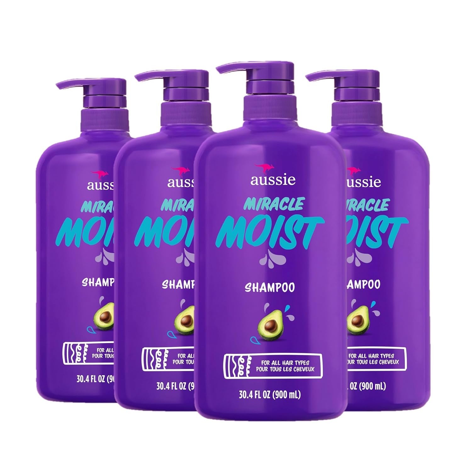 Paraben-Free Miracle Moist Shampoo with Avocado & Jojoba for Dry Hair