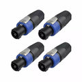 Nl4fc Speaker 4 Pole Cable Plug Connector Audio Speaker Connector