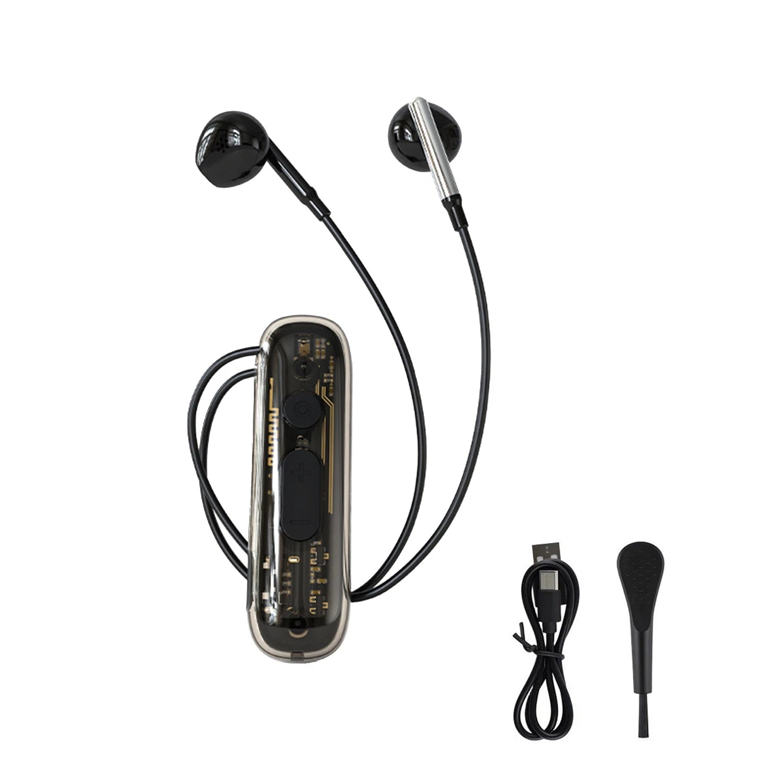 Voice Amplification Bluetooth Earpiece 48db Gain 8 Volume 20h Battery