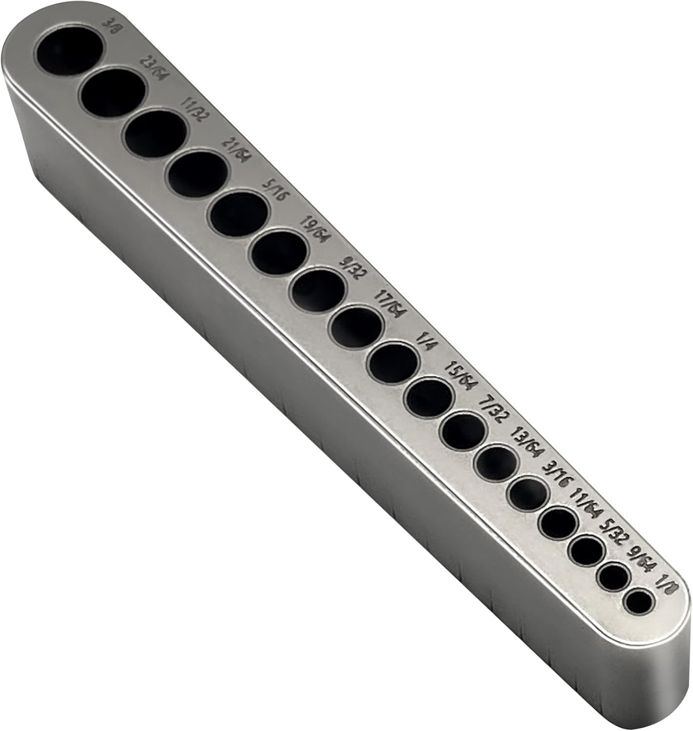 STD1000DGNP Drill Guide for Straight Holes, 17 Drill Sizes, from 1/8"