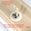 Replacement Flush Button For 38mm 48mm 58mm Toilet Tank Covers With