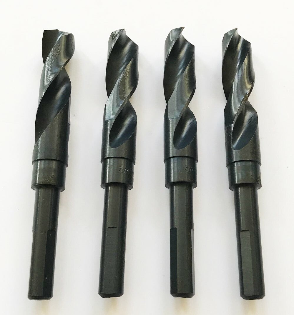 4 DISSTON 3/4" M35 HIGH SPEED STEEL SILVER & DEMING DRI