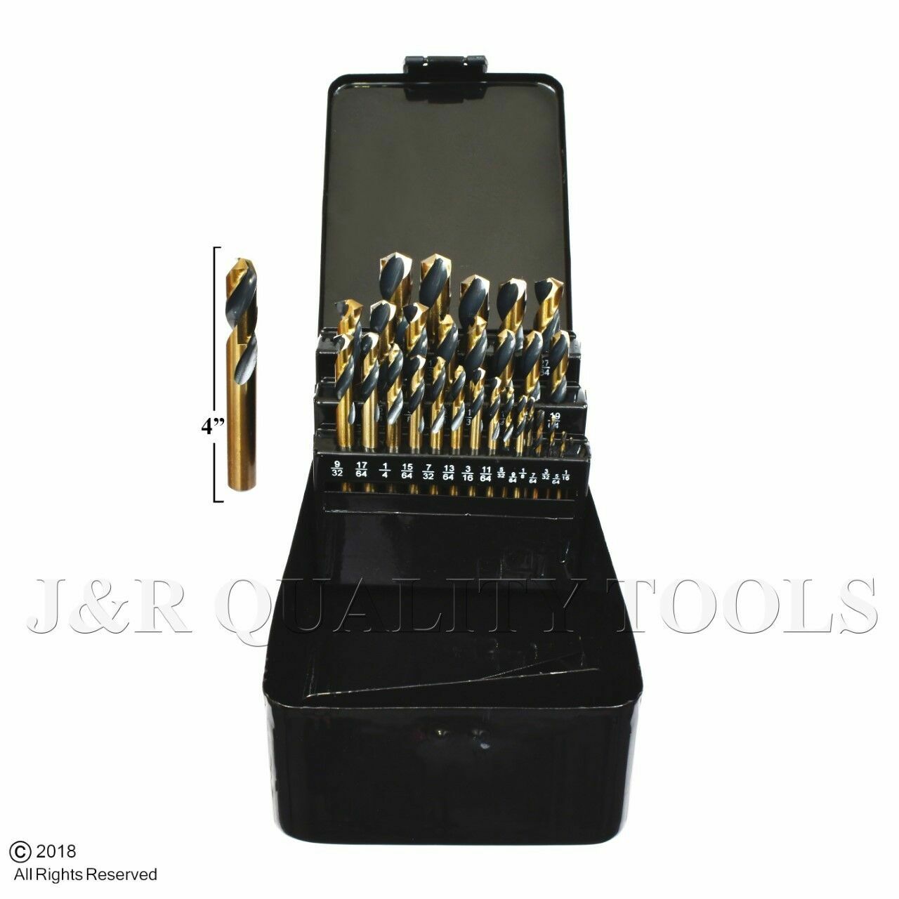 Stubby Drill Bit Set 29 Piece Heavy Duty