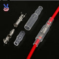 Female Male Bullet Connector Wire Crimp Terminal 4.0mm Insulated