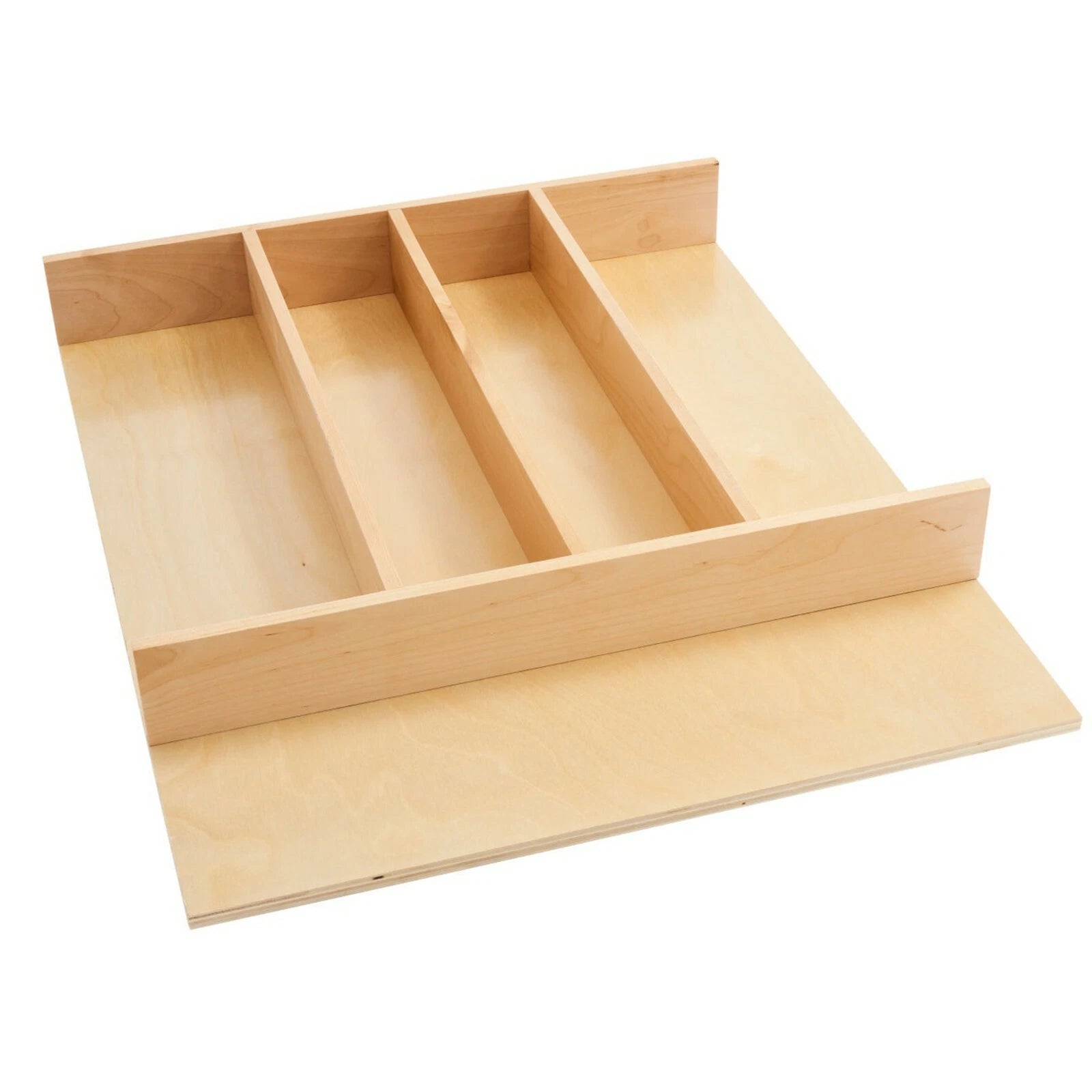 Cut-to-size Cutler Drawer Insert Wood Kitchen Utensil Separator