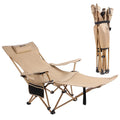 Villey Foldable Reclining Camp Lounge Chair | Built Supply Co