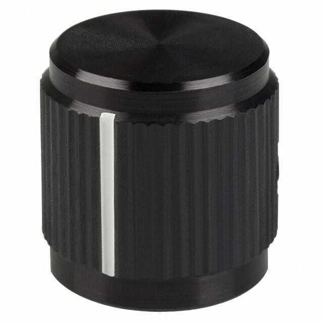 Knurled Metal Knob 0.250"