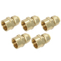 XFITTING 1/2" x 3/4" Female NPT Adapter 5 Pack