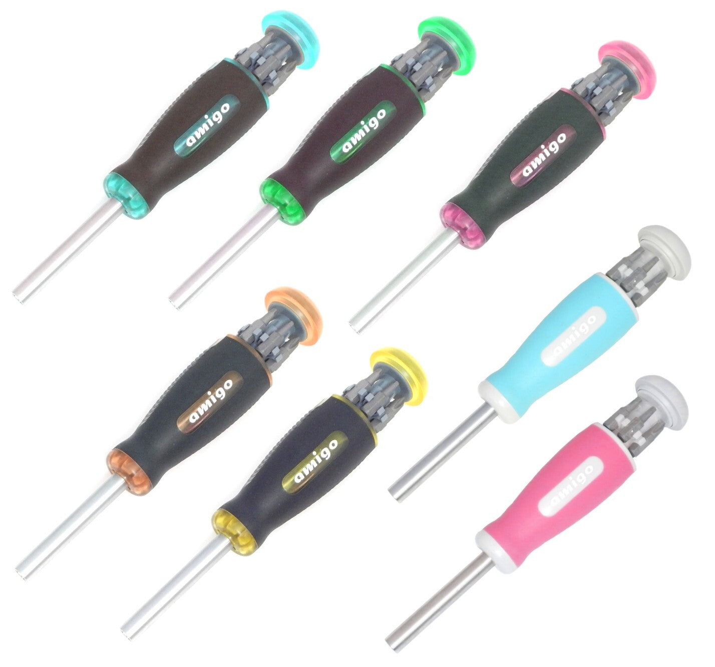 Multi Bit Screwdriver 7-1 Megapro Amigo