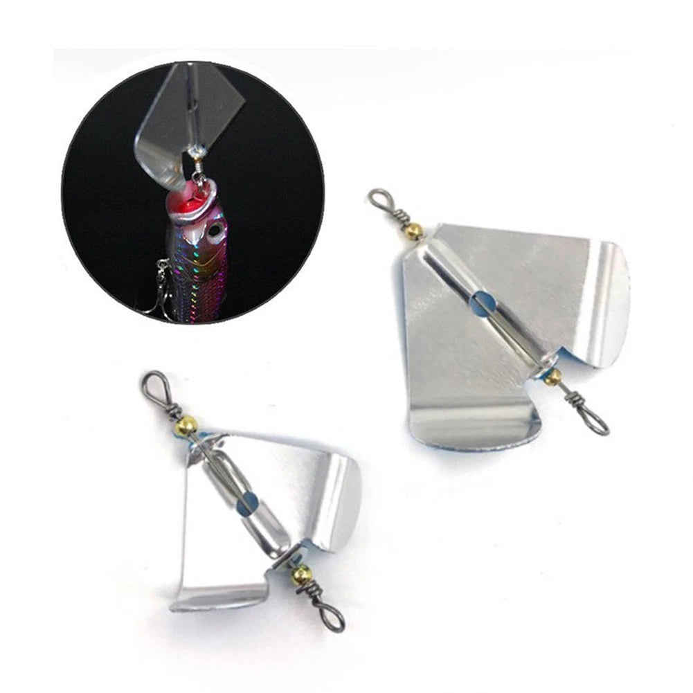 New Practical Propeller For Blades Bait Spinner Spoon Metal Stainless