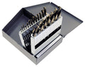 Cle Line 21pc HSS Drill Bit Set 1/16-3/8 Black & Gold
