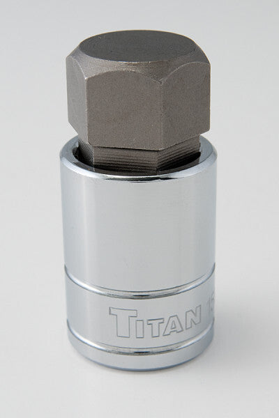 Titan 22mm Hex Bit Socket by Titan