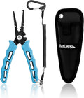FLISSA 7-1/2''Fishing Pliers 420 Stainless Steel Fish Pliers Corrosion Resistant