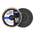 100 Pack - 2" Mini Flap Discs 120 Grit Quick Change Sanding Roloc