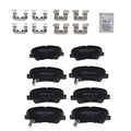 Front Rear L&amp;R Brake Pads Set for Kia Forte5/Forte/F<wbr/>orte Koup 2014-2016 D1543