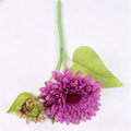 Artificial Sunflower Bouquet Double Design Silk For Bedroom Decor 47cm