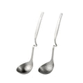Hot Pot Cooking Spoon Set 304 Stainless Steel With Hanging Hook And