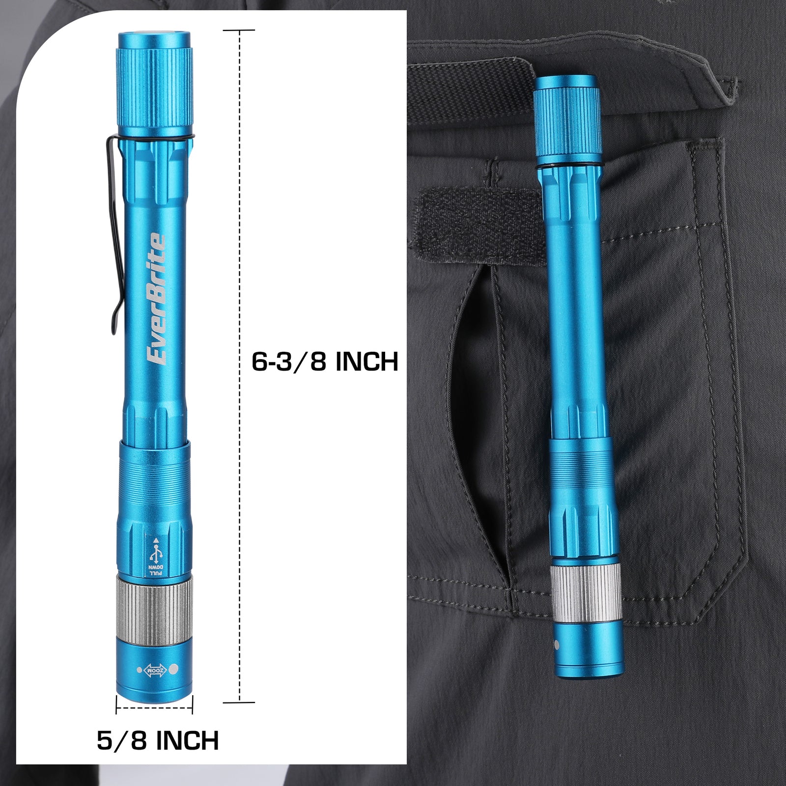 EverBrite 300 Lumens LED Pen Light by EverBrite