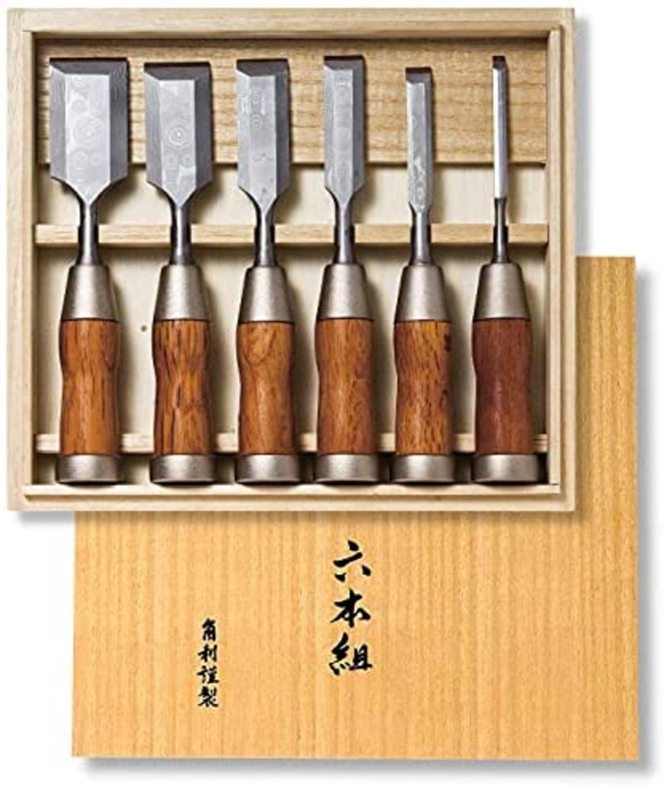 Kakuri Wood Chisel Set (6 pcs)
