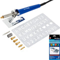 Bluespot 30w Wood Burning Soldering Iron 230v Electric Solder Stencil SetOpens i
