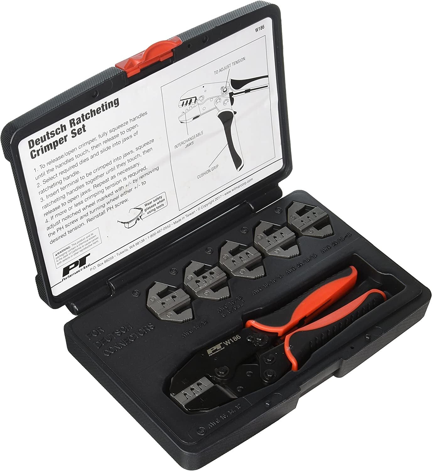 Performance Tool Quick Interchangeable Deutsch Ratchet by Performance Tool