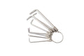 T6-T27 8pc Cr-V Precision One End L Type Torx Star Key Wrench T10-27 Tamperproof