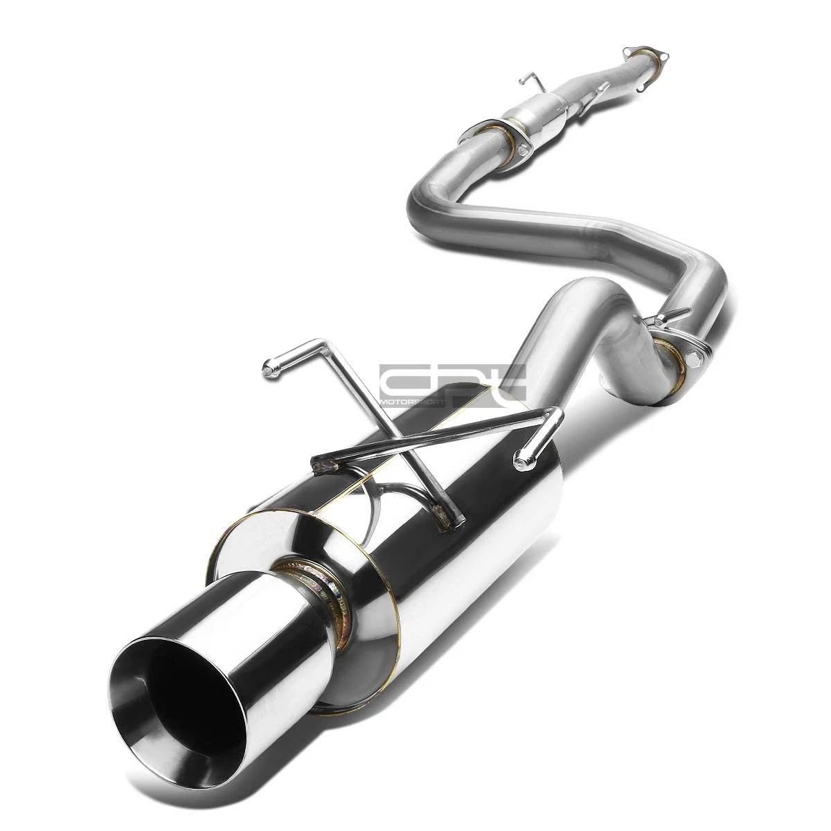Fit 92-95 Civic Eh Eg 3dr 4" Rolled Muffler Tip | Built Supply Co