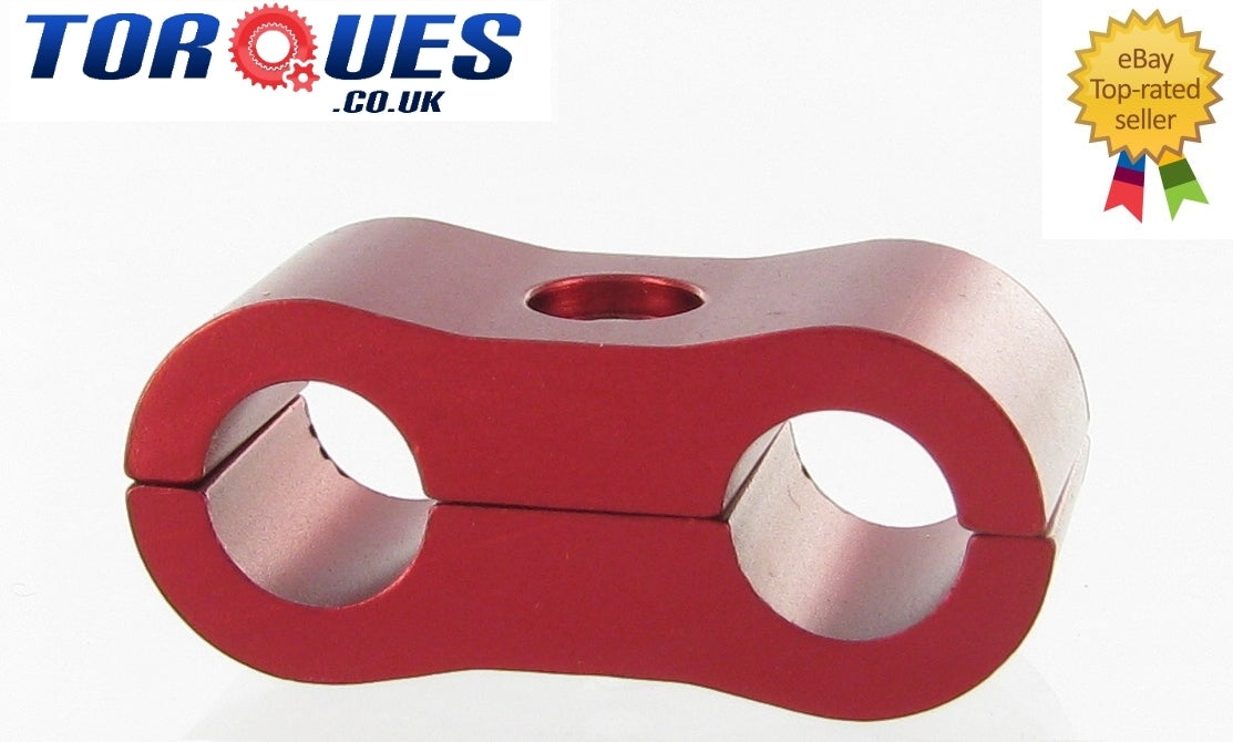 AN -4 (AN4) PTFE 8mm Red Billet Hose Separator