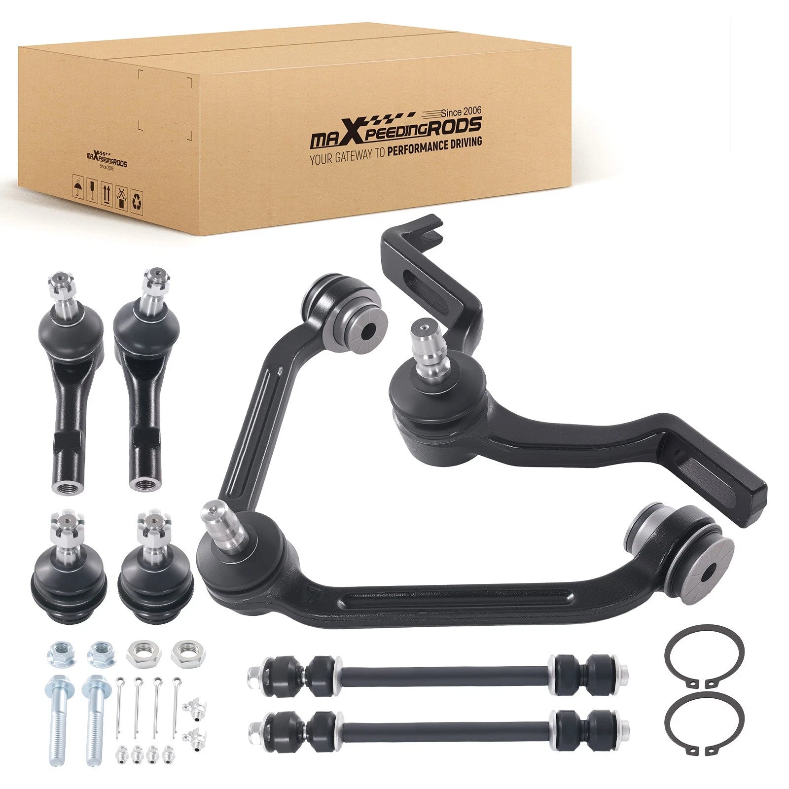Front Upper Control Arm Tie Rod End SwayBar for Explorer Mazda B3000/B4000 98-09