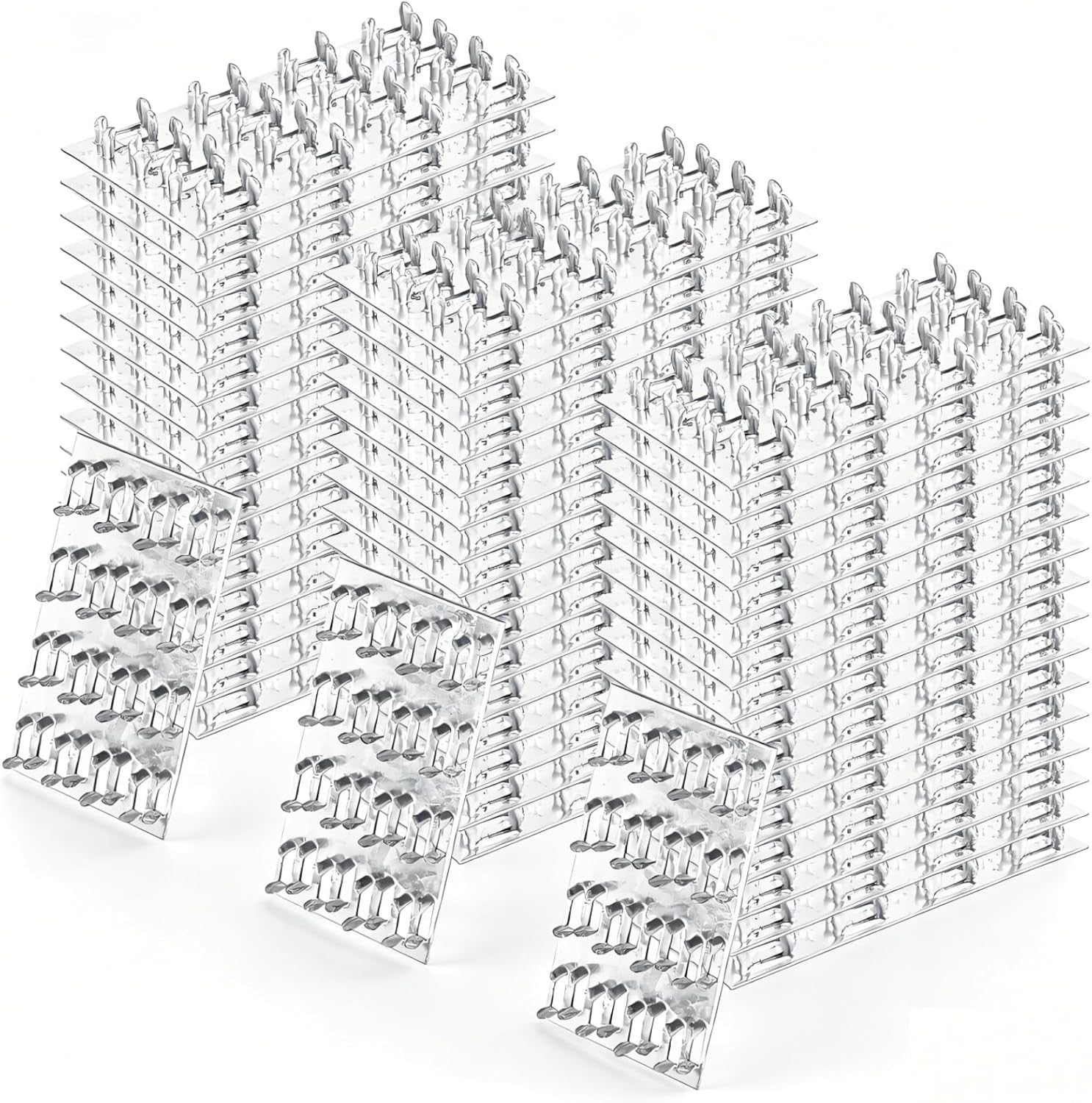 30PC Truss Plates 2x4 Inch Pronged Mending Plate with 8MM Nails