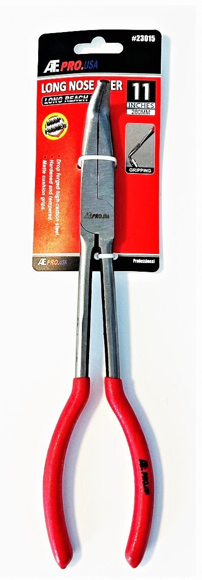 ATE PRO 11" Long 90 Degree Bent Needle Nose Pliers - Long Reach by ATE PRO