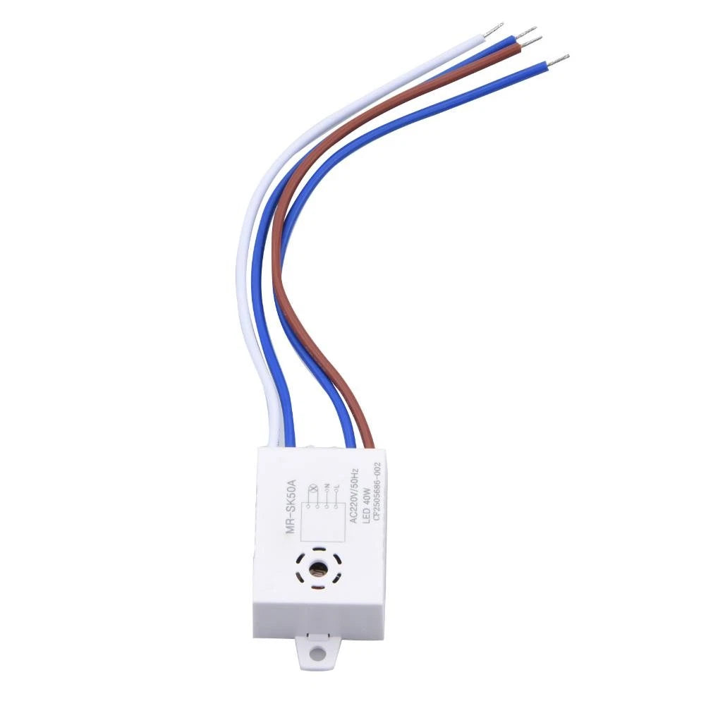 50/60hz Auto On/off Light Voice Sound Sensor Switch Time Delay E