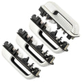 Door Handles Front & Rear Set Pearl White for Ford F150 15 - 20