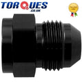 AN-4 Female to AN6 Male Straight Expander Adapter Black