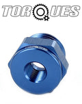 1/8" NPT Female To 1/2" BSP Male Reducer Oil Pressure Gauge Adapter