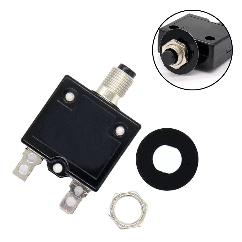 For Protection Ac 125/250V Black Direct Replacement Transparent Cover