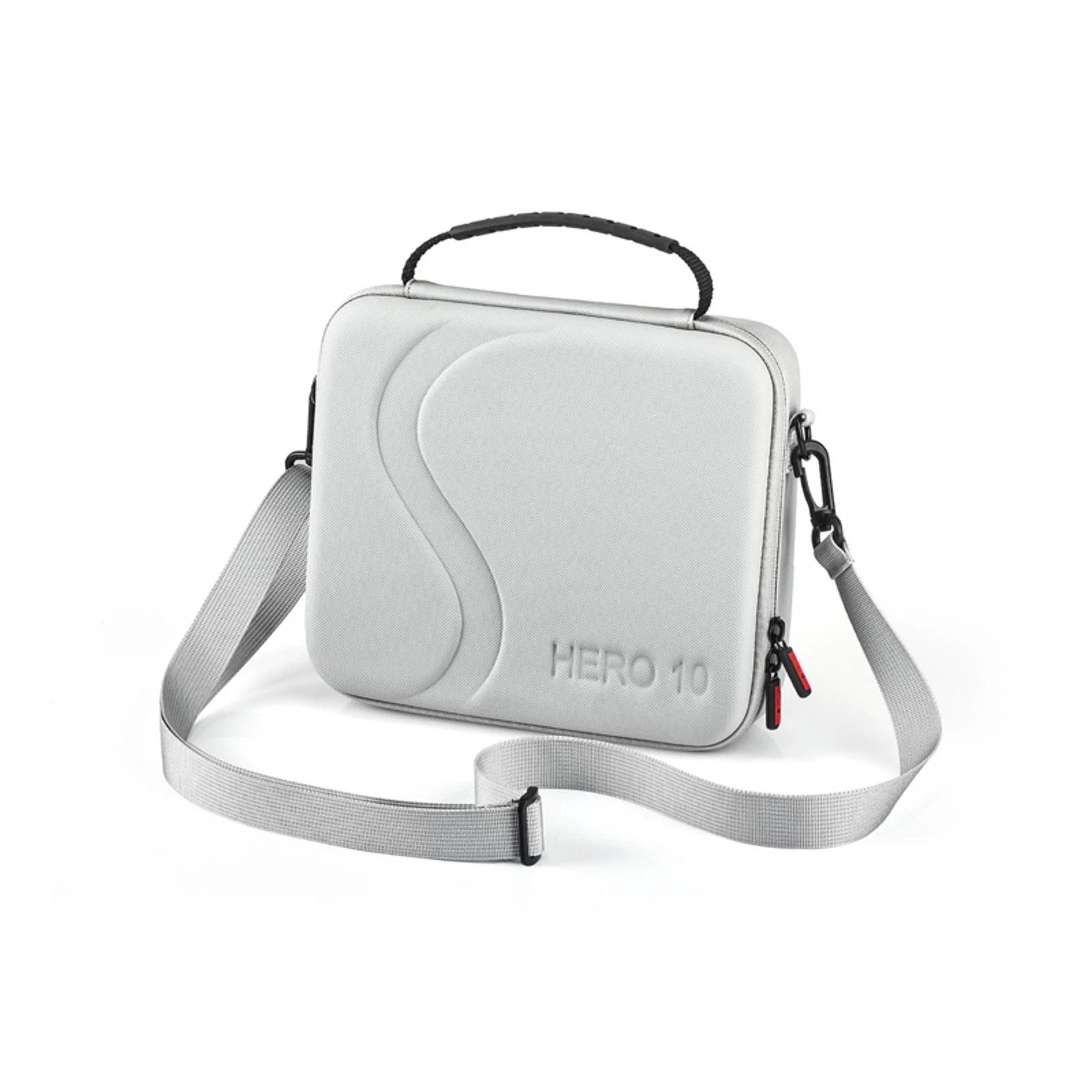Storage Box Shoulder Bag Carrying Suitcase For Gopro Hero 10 /9 Black