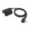 Tactical U94 Ptt Headset Adapter Cable For Vertex Standard Vx-231