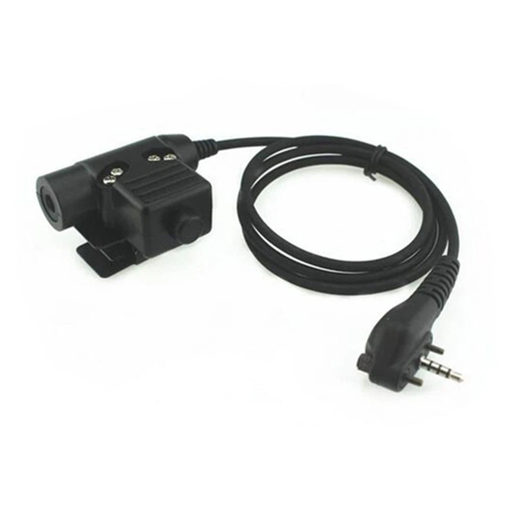 Tactical U94 Ptt Headset Adapter Cable For Vertex Standard Vx-231