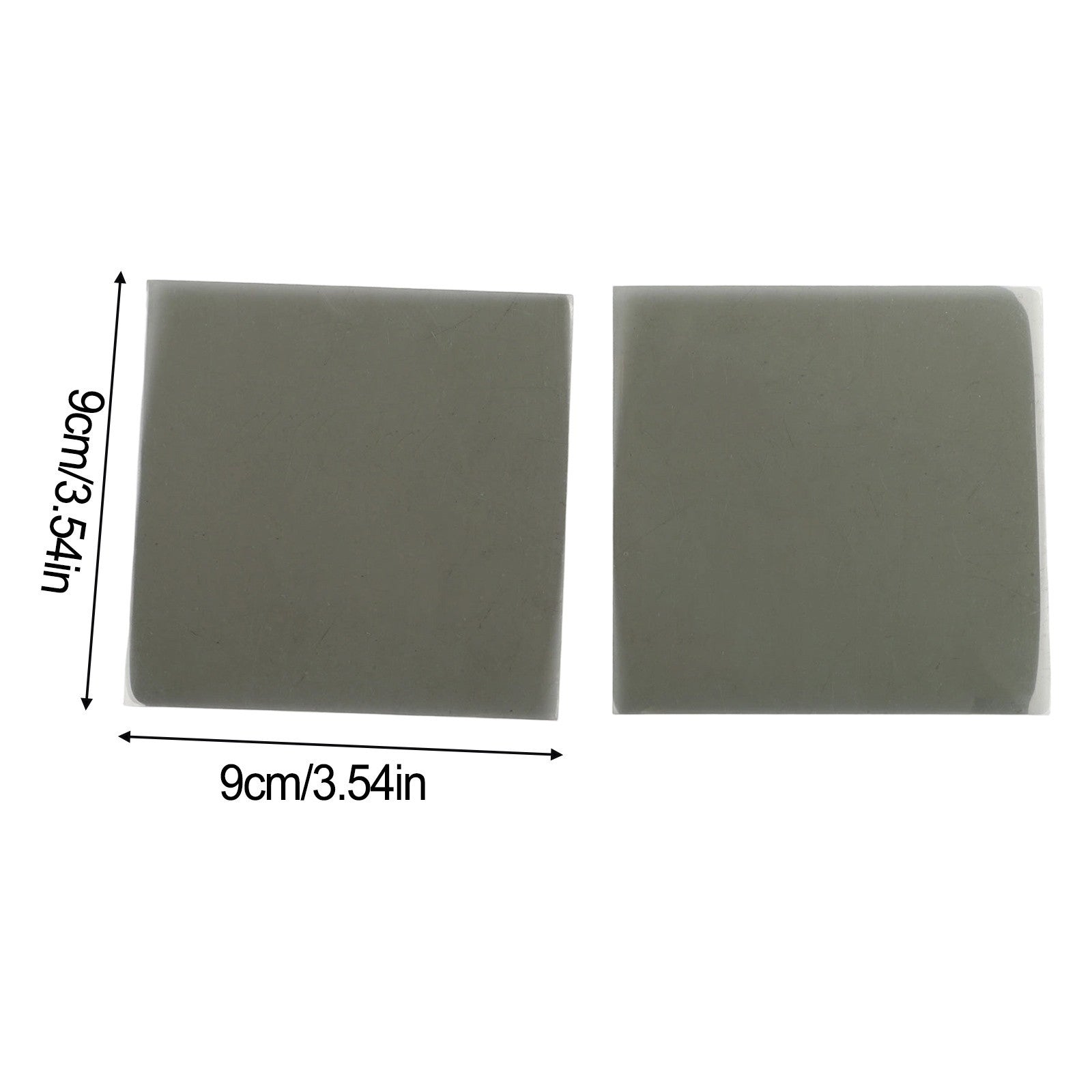 9x9mm Polarizing Film 2PCS for LCD Display Repair and Mobile Phone Screen UseOpe