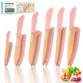 Haushof Kitchen Knife Set W/6 Blade Non-stick | Built Supply Co