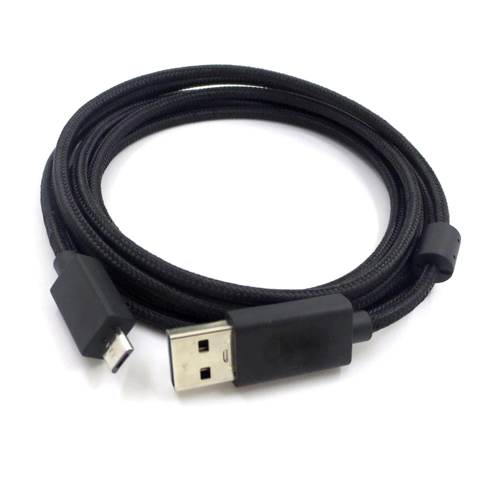 6.56ft/2m Heavy Duty Usb Earphone Audio Cable For Logitech G633 G633s