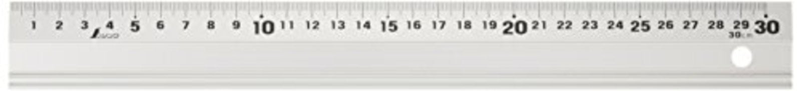 Shinwa Aluminum Straight Ruler 300mm