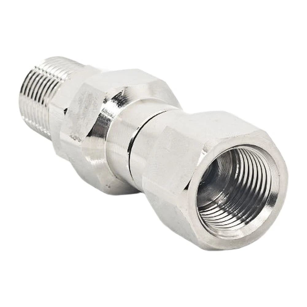 38 Stainless Steel Rotary Connector For High Pressure Cleaning Hose